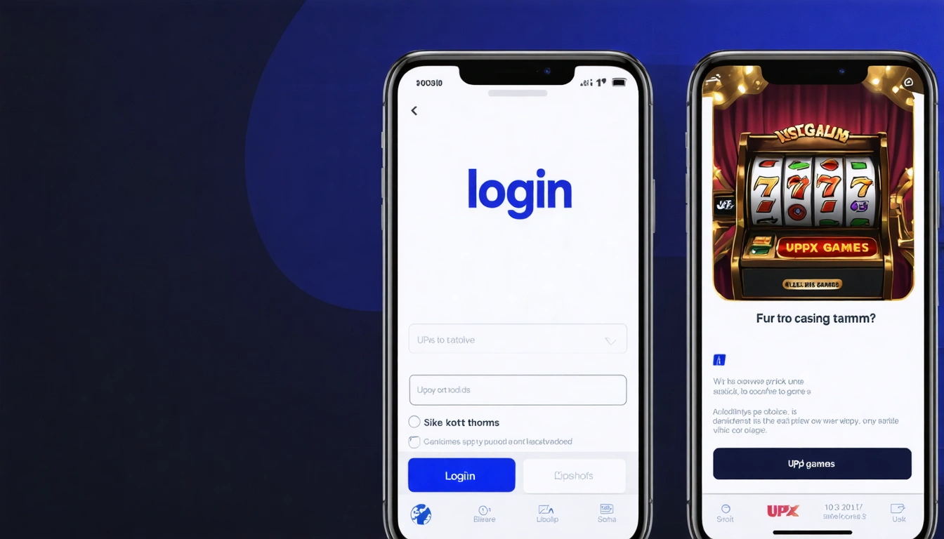login UPX games