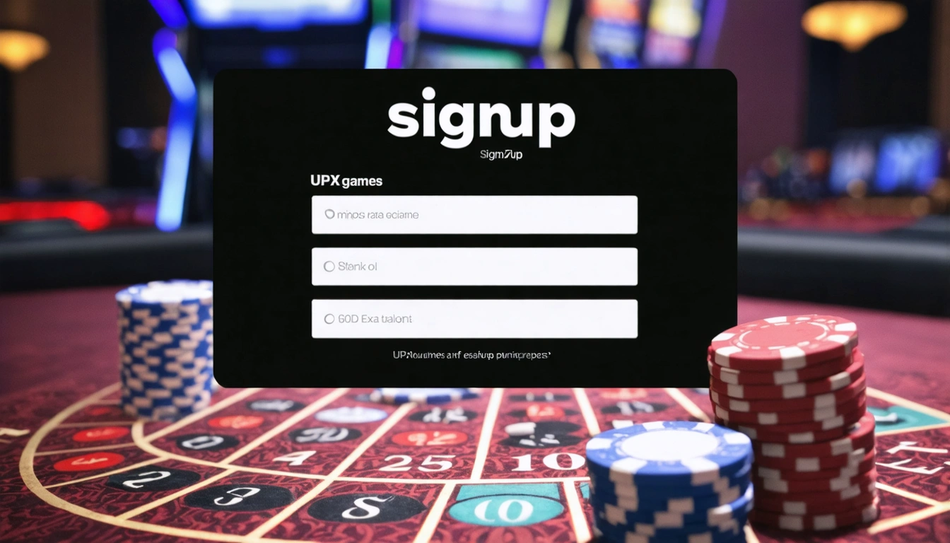 signup UPX games